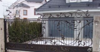 Купить откатные ворота кованые Крымск, цена от 2790 руб.