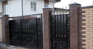 Купить распашные ворота кованные Крымск, цена от 4804 руб.